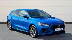Desert island blue (exclusive colour) Used 2023 Ford Focus ST-Line Hatchback | £17,592 (Fair price)