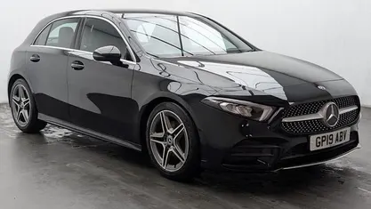 Black Used 2019 Mercedes A180 AMG line Hatchback | £13,850 (Good price)