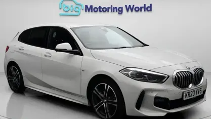 Used BMW 118 M Sport 136 HP (100 kW) 2023 White Hatchback