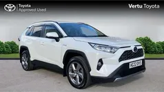 White Used 2022 Toyota RAV4 Hybrid Design SUV | £24,354 (Fair price)