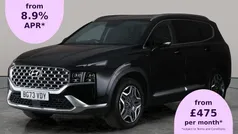 Black Used 2023 Hyundai Santa Fe Premium SUV | £31,211 (Fair price)