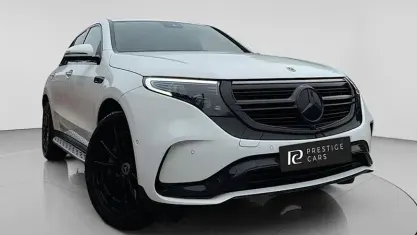 Używany Mercedes EQC400 AMG line 300 kW (408 KM) 2022 Biały SUV