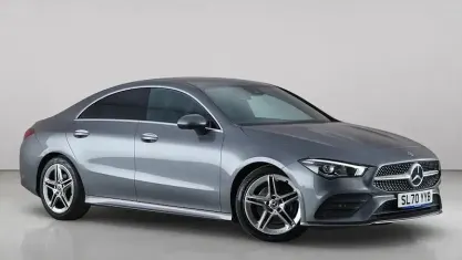 Used Mercedes CLA220 AMG line 190 HP (139 kW) 2020 Grey Coupe