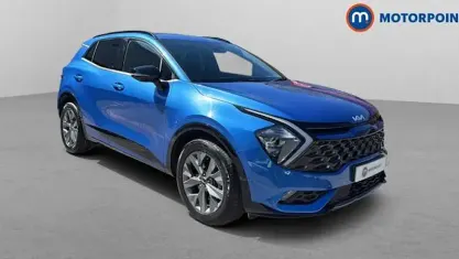 Begagnad Kia Sportage GT-Line 230 HK (169 kW) 2022 Blå SUV