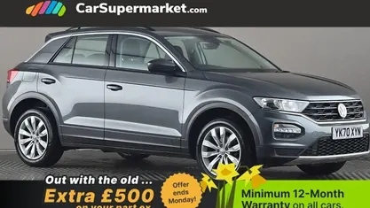 Used VW T-Roc SE 116 HP (85 kW) 2020 Grey SUV