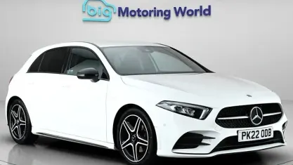 Used Mercedes A180 Executive 136 HP (100 kW) 2022 White Hatchback