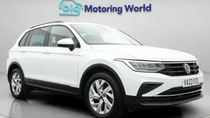 Used VW Tiguan S 150 HP (110 kW) 2022 White SUV