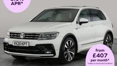 White Used 2020 VW Tiguan R-line SUV | £24,686 (Fair price)