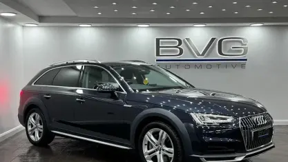 Used Audi A4 Allroad 252 HP (185 kW) 2017 Blue Estate