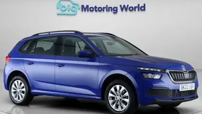Used Skoda Kamiq 95 HP (69 kW) 2022 Blue SUV
