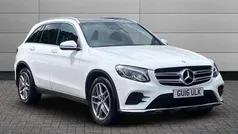 White Used 2016 Mercedes GLC250 AMG line SUV | £16,990 (Fair price)