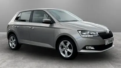 Used Skoda Fabia SE L 110 HP (80 kW) 2019 Beige Hatchback