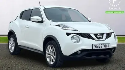 Used Nissan Juke N-Connecta 116 HP (85 kW) 2017 White SUV