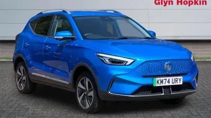Used MG ZS Trophy Connect 114 kW (156 HP) 2024 Blue SUV