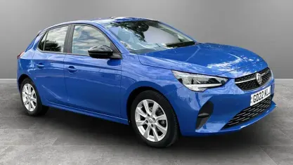 Used Vauxhall Corsa Design Edition 75 HP (55 kW) 2022 Blue Hatchback