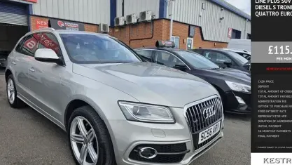Used Audi Q5 S-line plus 190 HP (139 kW) 2013 Silver SUV