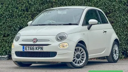 Used Fiat 500 Pop Star 69 HP (50 kW) 2017 White Hatchback