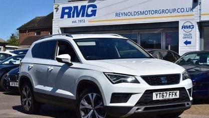 Używany Seat Ateca Ecomotive 116 KM (85 kW) 2017 Biały SUV