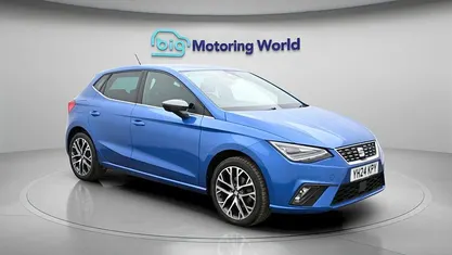 Used Seat Ibiza XCELLENCE 110 HP (80 kW) 2023 Blue Hatchback