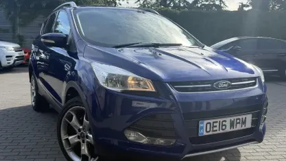 Used Ford Kuga Titanium 150 HP (110 kW) 2016 Blue SUV
