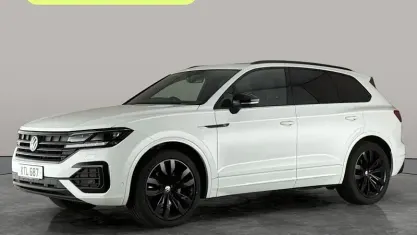 Used VW Touareg Black Edition 286 HP (210 kW) 2022 White SUV
