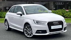 Shell white Used 2018 Audi A1 S-Line Hatchback | £14,250 (Fair price)