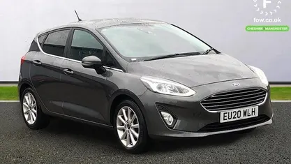 Used Ford Fiesta Titanium 125 HP (91 kW) 2020 Grey Hatchback
