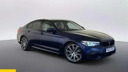 Used BMW 530 M Sport 252 HP (185 kW) 2019 Blue Sedan