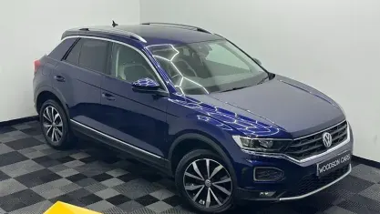 Used VW T-Roc SEL 116 HP (85 kW) 2018 Blue SUV