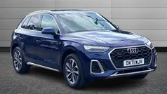 Blue Used 2021 Audi Q5 S-Line SUV | £32,950 (Fair price)