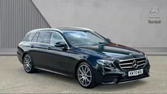 Black Used 2020 Mercedes E220 AMG line Estate | £24,830 (Fair price)