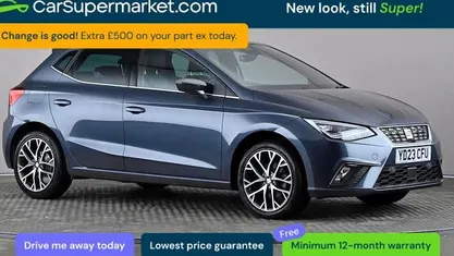 Used Seat Ibiza XCELLENCE Lux 110 HP (80 kW) 2023 Grey Hatchback