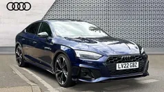 Blue Used 2022 Audi A5 Sportback Black Edition Hatchback | £28,491 (Fair price)