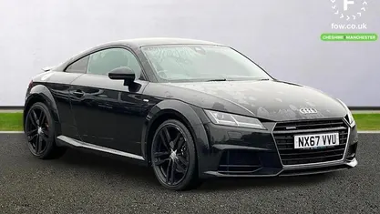 Black Used 2017 Audi TT S-Line Coupe | £17,199 (Fair price)