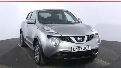 Used Nissan Juke Tekna 117 HP (86 kW) 2017 Silver SUV