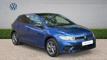 Neu VW Polo R-line 95 PS (69 kW) 2025 Blau Kleinwagen