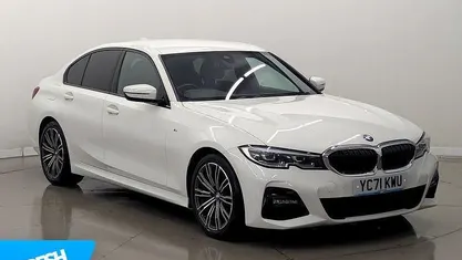White Used 2021 BMW 318 M Sport Sedan | £19,899 (Fair price)