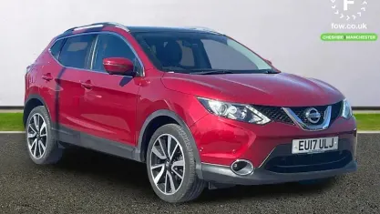 Usado Nissan Qashqai Tekna 116 HP (85 kW) 2017 Vermelho SUV