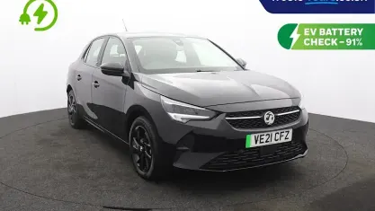 Used Vauxhall Corsa-e 100 kW (136 HP) 2021 Black Hatchback