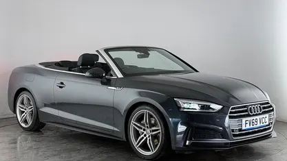 Grey Used 2019 Audi A5 Cabriolet S-Line Cabriolet | £16,650 (Fair price)