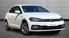 Pure white Used 2021 VW Polo R-line Hatchback | £15,895 (Fair price)