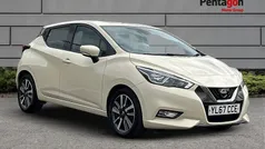 White Used 2017 Nissan Micra Acenta Hatchback | £6,995 (Fair price)