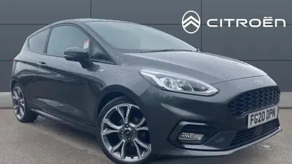 Usado Ford Fiesta ST-Line X 140 HP (102 kW) 2020 Cinzento Citadino