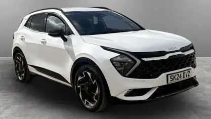 Used Kia Sportage GT-Line 150 HP (110 kW) 2024 White SUV