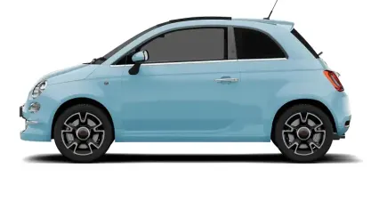 Used Fiat 500 S 69 HP (50 kW) 2013 Blue Hatchback