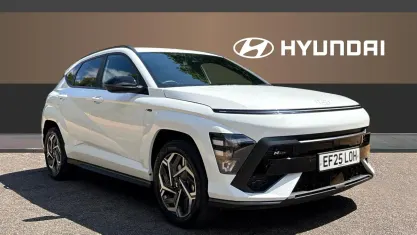 Used Hyundai Kona N Line 129 HP (94 kW) 2025 White SUV