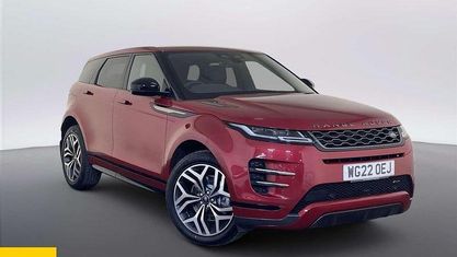 Używany Land Rover Range Rover evoque HSE Dynamic 309 KM (227 kW) 2022 Czerwony SUV