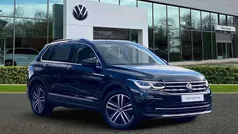Black Used 2022 VW Tiguan Elegance SUV | £25,991 (Fair price)