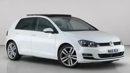 Used VW Golf VII GT 110 HP (80 kW) 2016 White Hatchback