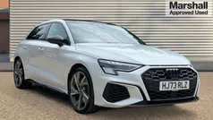 White Used 2023 Audi S3 Black Edition Hatchback | £34,889 (Fair price)